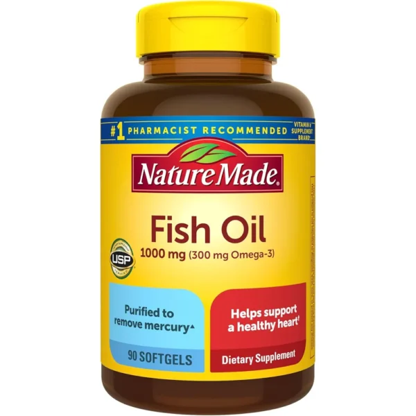 NATURE MADE OMEGA 3 FISH OIL 1000 MG | 90 UND