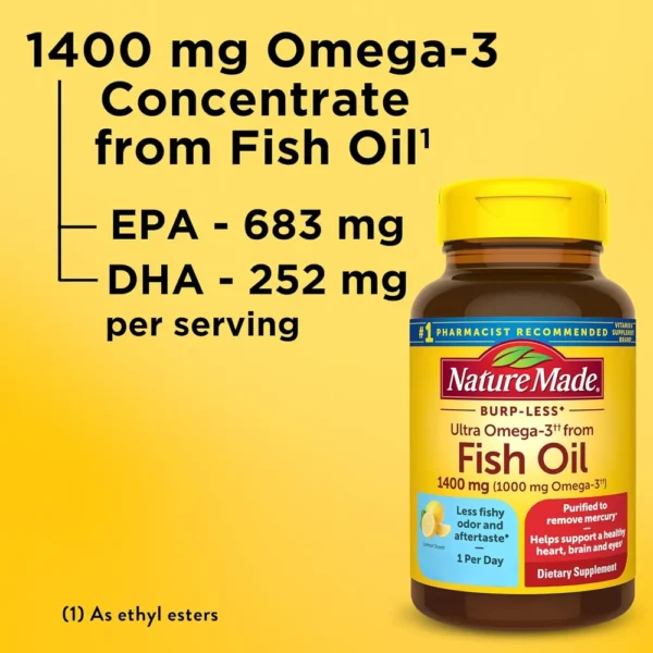 NATURE MADE OMEGA 3 ULTRA 1400 MG | 45 UND
