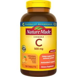 NATURE MADE VITAMINA C MASTICABLE 500 MG | 150 UND