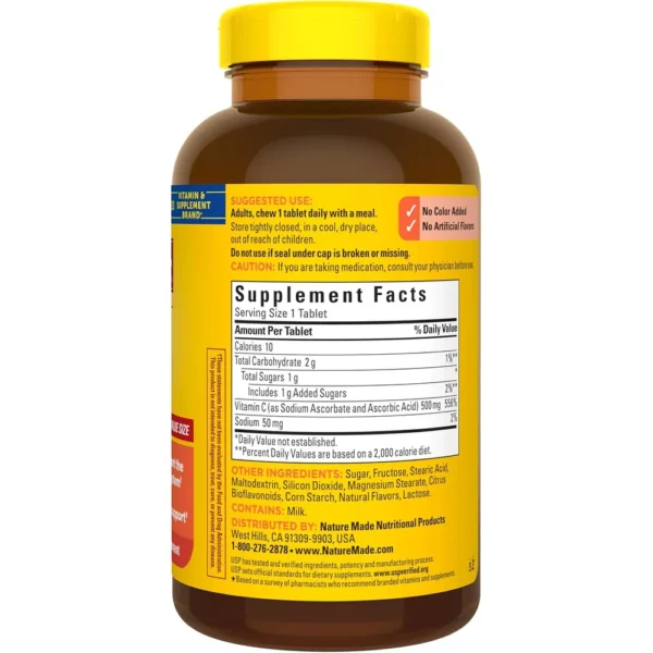 b018eap21o_8_webp.webp NATURE MADE VITAMINA C MASTICABLE 500 MG | 150 UND