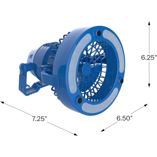 LINTERNA CON VENTILADOR WAKEMAN LED