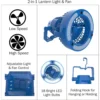 LINTERNA CON VENTILADOR WAKEMAN LED