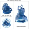 LINTERNA CON VENTILADOR WAKEMAN LED