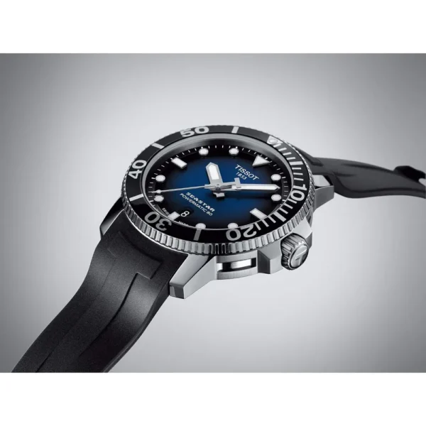RELOJ TISSOT SEASTAR 1000 POWERMATIC 80 PARA HOMBRE BLUE