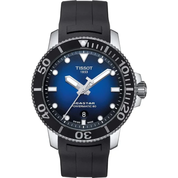 RELOJ TISSOT SEASTAR 1000 POWERMATIC 80 PARA HOMBRE BLUE