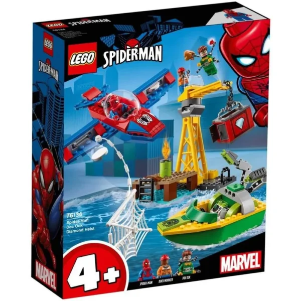 LEGO MARVEL SPIDER-MAN ROBO DE DIAMANTES DEL DOCTOR OCTOPUS 76134
