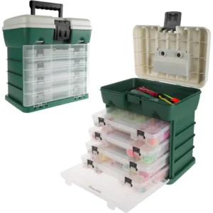 b07gx5f3qc_0_webp.webp CAJA ORGANIZADORA WAKEMAN OUTDOORS 4 CAJONES VERDE