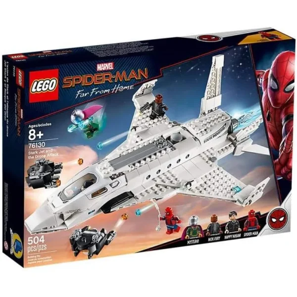 b07jmxw5c9_0_webp.webp LEGO MARVEL SPIDER-MAN JET DE STARK Y ATAQUE DEL DRON 76130