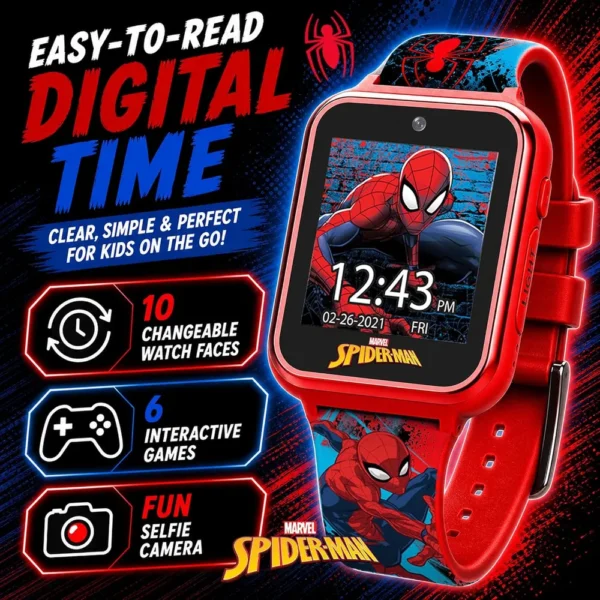 b07rnyc69s_2_webp.webp RELOJ INTELIGENTE INFANTIL MARVEL SPIDER-MAN SPD4588AZ
