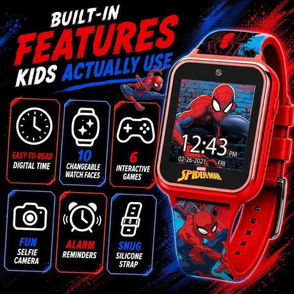 b07rnyc69s_3_webp.webp RELOJ INTELIGENTE INFANTIL MARVEL SPIDER-MAN SPD4588AZ