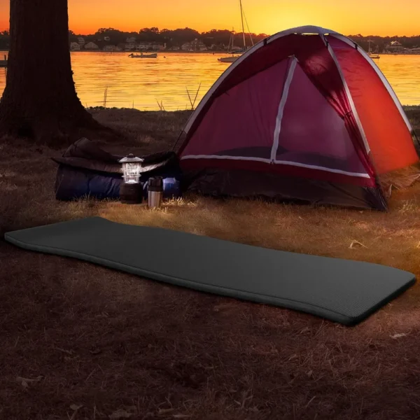 COLCHONETA DE ESPUMA WAKEMAN OUTDOORS NEGRA