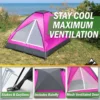 TIENDA DE CAMPAÑA WAKEMAN OUTDOORS FUCSIA  2 PERSONAS