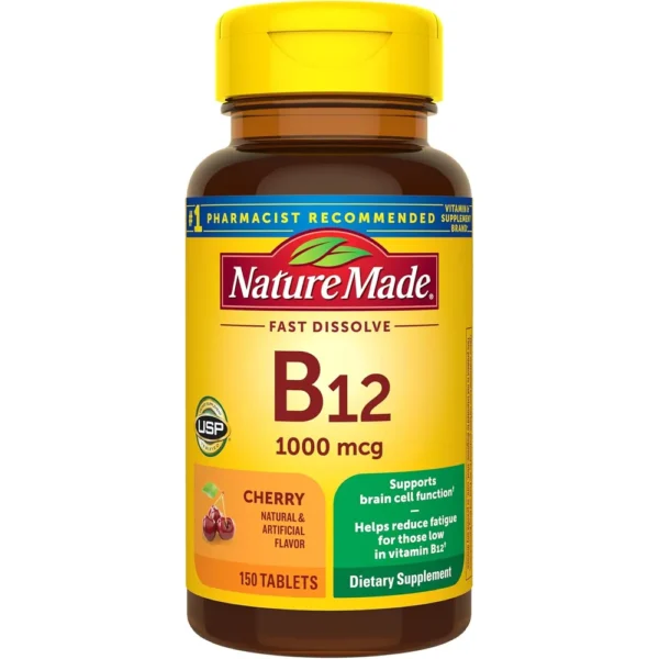 b0828jppmx_0_webp.webp NATURE MADE VITAMINA B12 1000 MCG SUBLINGUAL | 150 UND