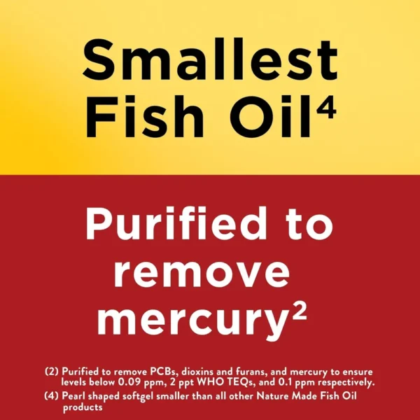 NATURE MADE OMEGA 3 FISH OIL 550 MG | 300 UND