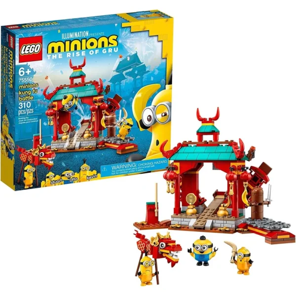 LEGO MINIONS BATALLA DE KUNG FU 75550