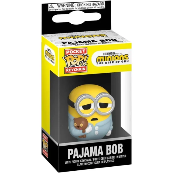 FUNKO POP! LLAVERO MINIONS EL ORIGEN DE GRU BOB EN PIJAMA