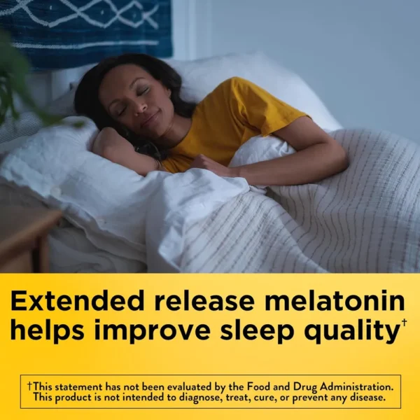 NATURE MADE MELATONINA LIBERACIÓN PROLONGADA 4 MG | 90 UND