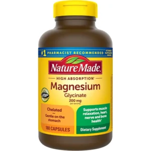 NATURE MADE GLICINATO DE MAGNESIO 200 MG | 180 UND