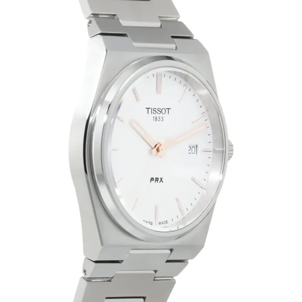 RELOJ TISSOT PRX CUARZO PARA HOMBRE WHITE