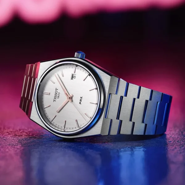 RELOJ TISSOT PRX CUARZO PARA HOMBRE WHITE