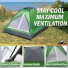 TIENDA DE CAMPAÑA WAKEMAN OUTDOORS VERDE OSCURO 2 PERSONAS