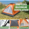 TIENDA DE CAMPAÑA WAKEMAN OUTDOORS ORANGE 2 PERSONAS