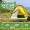 TIENDA DE CAMPAÑA WAKEMAN OUTDOORS YELLOW 2 PERSONAS