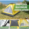 TIENDA DE CAMPAÑA WAKEMAN OUTDOORS YELLOW 2 PERSONAS