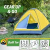 TIENDA DE CAMPAÑA WAKEMAN OUTDOORS YELLOW 2 PERSONAS