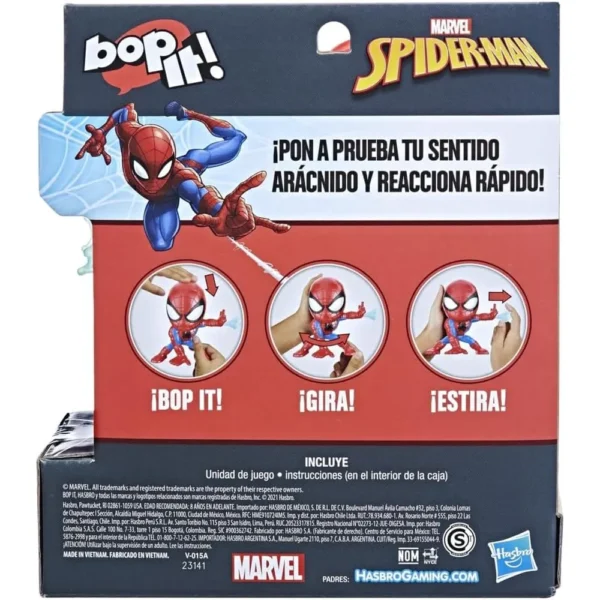b08yk73pt5_4_webp.webp JUEGO HASBRO GAMING BOP IT! MARVEL SPIDER-MAN