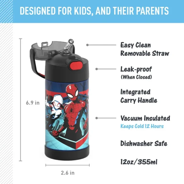 BOTELLA THERMOS FUNTainer SPIDER-MAN 12 OZ / 355 ML