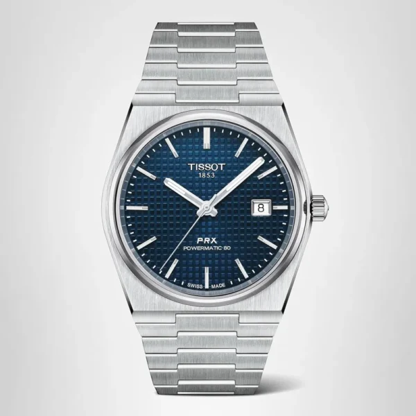 RELOJ TISSOT PRX POWERMATIC 80 PARA HOMBRE AZUL