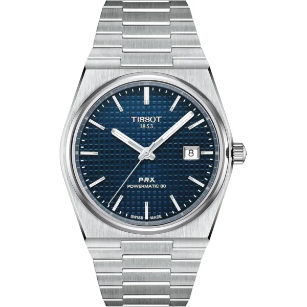 RELOJ TISSOT PRX POWERMATIC 80 PARA HOMBRE AZUL