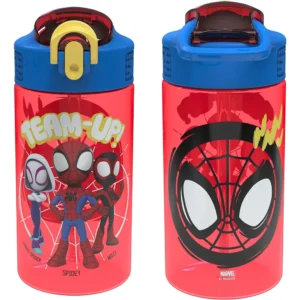 BOTELLA DE AGUA ZAK DESIGNS SPIDER-MAN 16 OZ / 473 ML | PACK 2