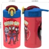 BOTELLA DE AGUA ZAK DESIGNS SPIDER-MAN 16 OZ / 473 ML | PACK 2