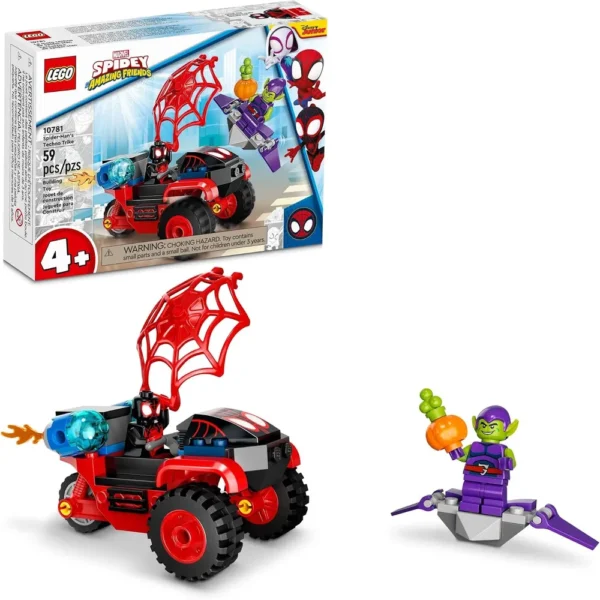 LEGO MARVEL SPIDER-MAN MILES MORALES TRICICLO TECNOLÓGICO 10781