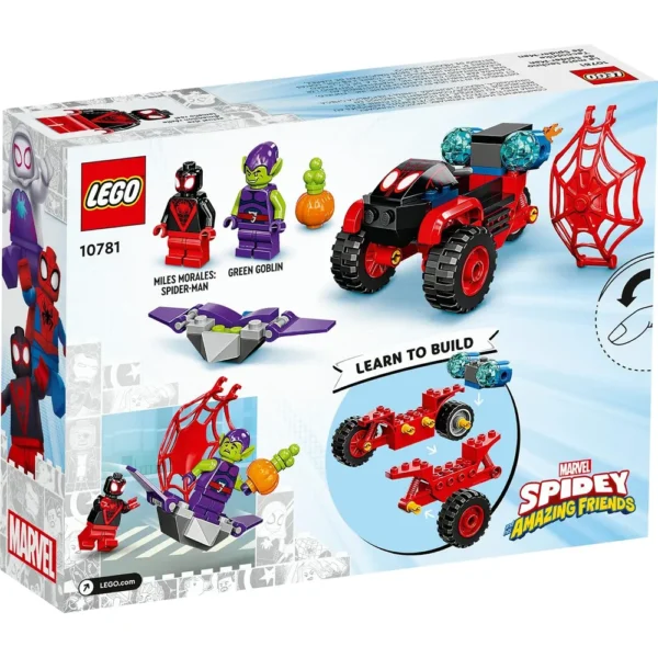 LEGO MARVEL SPIDER-MAN MILES MORALES TRICICLO TECNOLÓGICO 10781