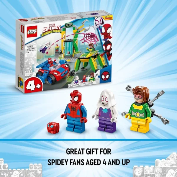 LEGO MARVEL SPIDER-MAN EN EL LABORATORIO DEL DOCTOR OCTOPUS 10783