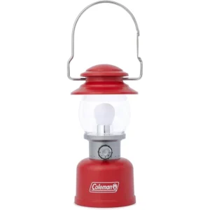 LINTERNA LED CLÁSICA COLEMAN 500 LÚMENES ROJO