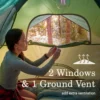 TIENDA DE CAMPAÑA COLEMAN SUNDOME 3 PERSONAS VERDE