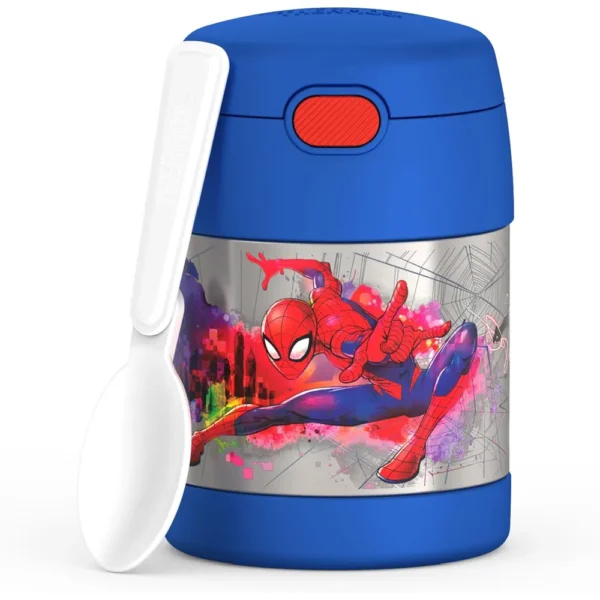 b09jf7d1yy_0_webp.webp TERMO TÉRMICO THERMOS FUNTAINER SPIDER-MAN 10 OZ / 295 ML