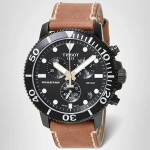 RELOJ TISSOT SEASTAR 1000 CRONÓGRAFO PARA HOMBRE CAFÉ