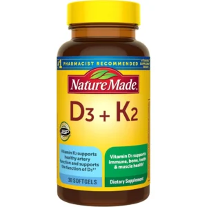NATURE MADE VITAMINA D3 + K2 5000 UI | 30 UND