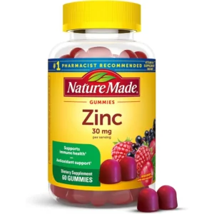 NATURE MADE ZINC 30 MG | 60 GOMITAS