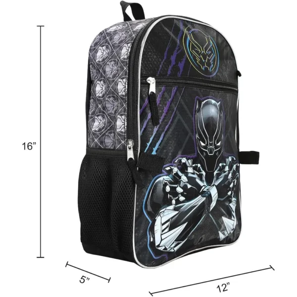 b09xrdwltv_1_webp.webp MOCHILA BIOWORLD BLACK PANTHER | SET 5 PIEZAS