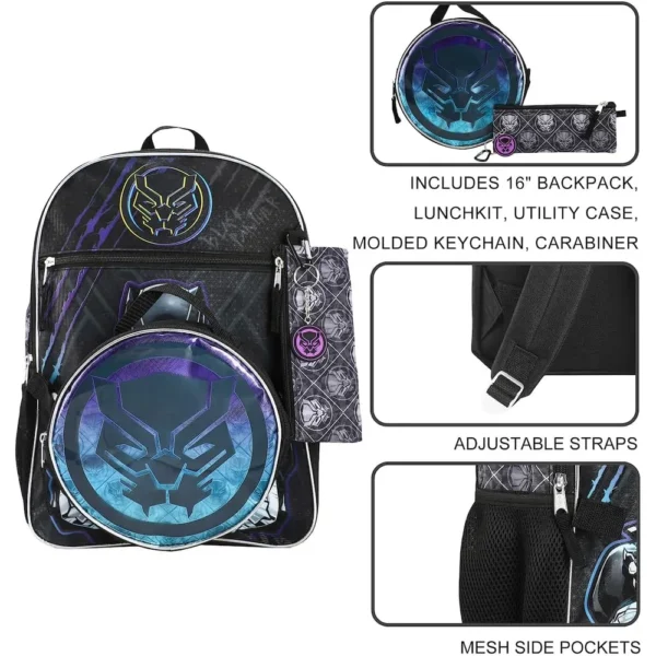 b09xrdwltv_5_webp.webp MOCHILA BIOWORLD BLACK PANTHER | SET 5 PIEZAS
