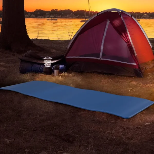 PACK 2 COLCHONETA DE ESPUMA WAKEMAN OUTDOORS AZUL