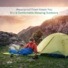 PACK 2 COLCHONETA DE ESPUMA WAKEMAN OUTDOORS AZUL