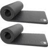PACK 2 COLCHONETA DE ESPUMA WAKEMAN OUTDOORS NEGRA