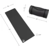 PACK 2 COLCHONETA DE ESPUMA WAKEMAN OUTDOORS NEGRA